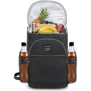 Insulated Cooler Backpack Large Capacity Lunch Backpack with Cooler Waterproof